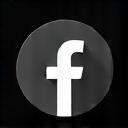 Icona monocromatica di Facebook